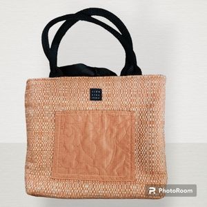 Adorable Lisa Lill Studio orange handbag